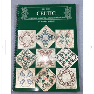 Sew Easy Celtic Medallion Design Applique Quilting Crafts Sewing Angela Madden